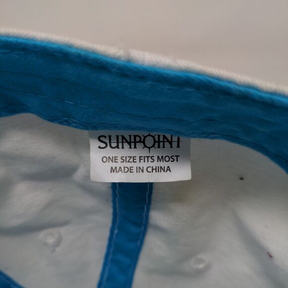 Sunpoint Men's Slideback Hat Blue OSFM Embroidered Florida Adventure Logo - Picture 8 of 8
